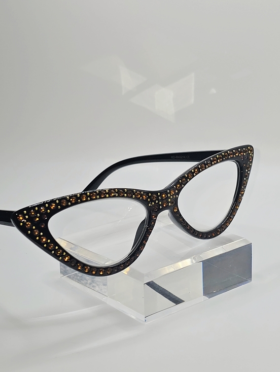Adrienne Burke Eyewear Accessories - The "Adrienne" Rhinestone Reader